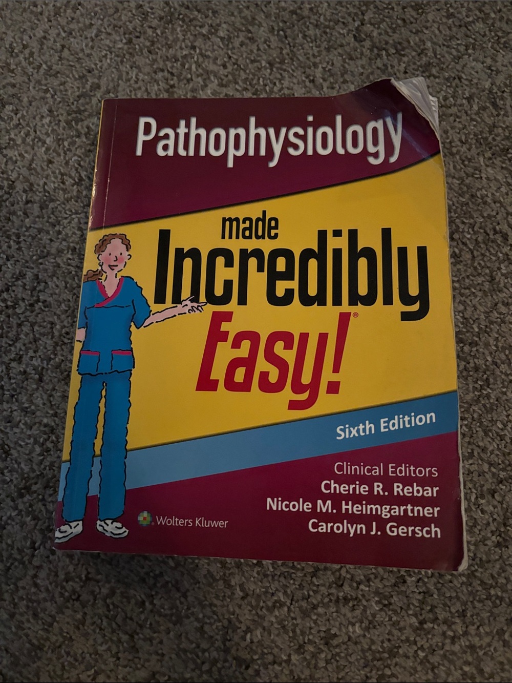 Pathophysiology Made Incredibly Easy! - Yellow Cover